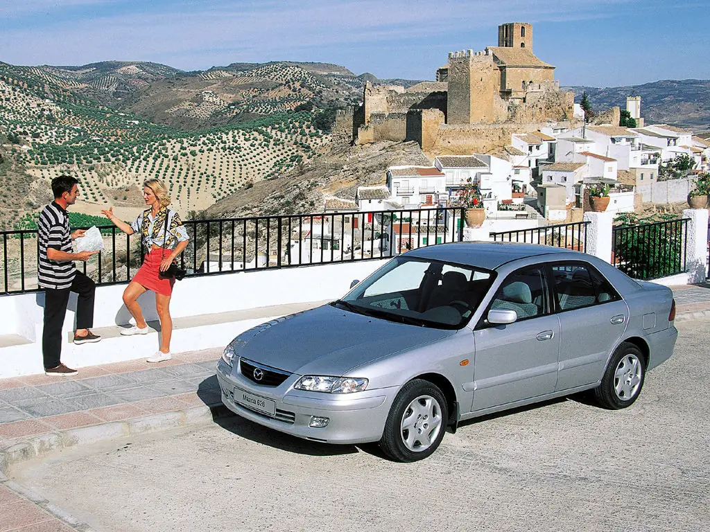 Mazda 626 (GF) 5 поколение, рестайлинг, седан (12.1999 - 08.2002)